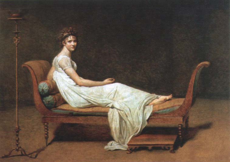 portrait of madame recamier